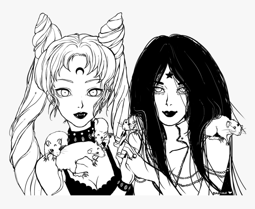 I Made A Transparent-background Black Lady & Mistress - Cartoon, HD Png Download, Free Download