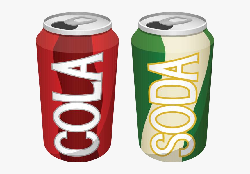 Soda Can Clipart Free Best On Transparent Png - Clip Art Soda Can, Png Download, Free Download