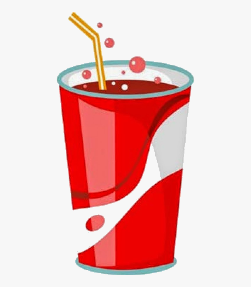 Soda Free Soft Drinks Cliparts Clip Art On Transparent - Soft Drink Clipart, HD Png Download, Free Download