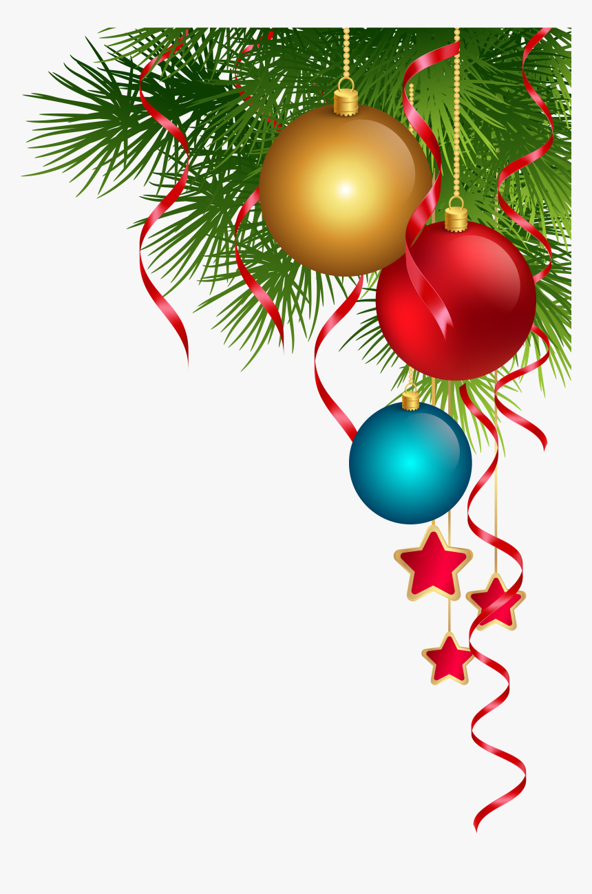 Christmas Ornament Christmas Lights Christmas Tree - Transparent Christmas Decorations Png, Png Download, Free Download