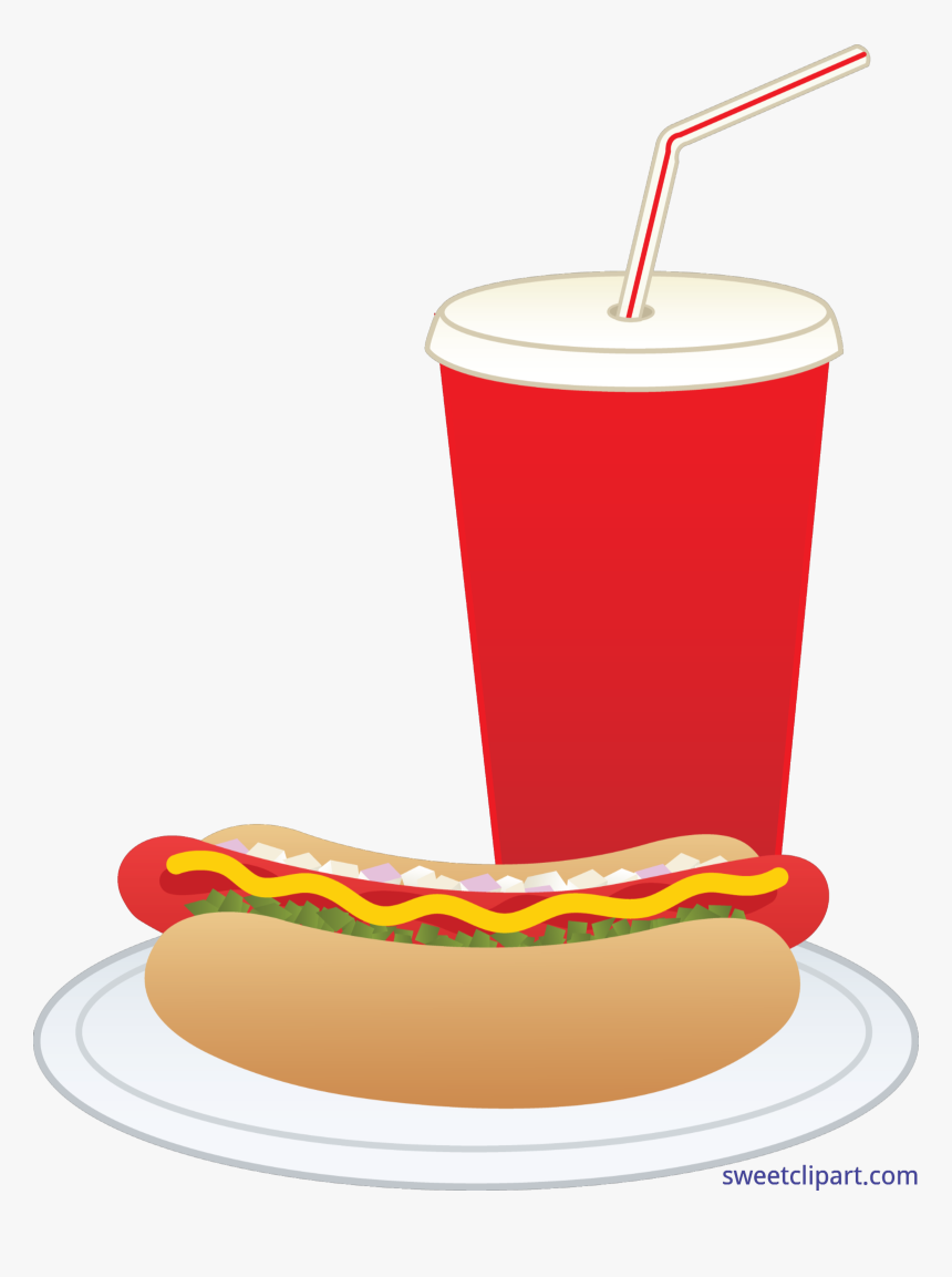 Chips And Soda Png - Hot Dogs And Soda, Transparent Png, Free Download