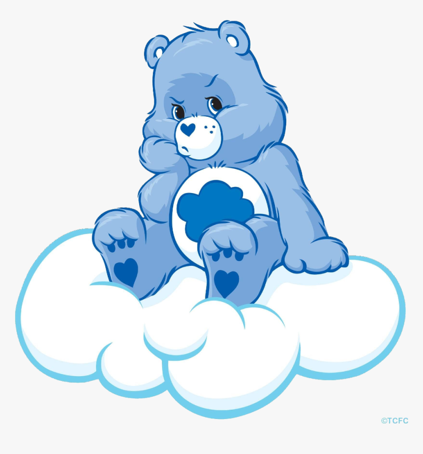 Transparent Carebear Png - Cartoon Care Bear On Cloud, Png Download, Free Download