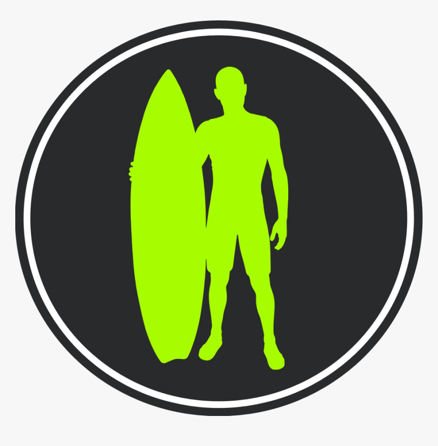 Transparent Surfer Silhouette Png - Surfboard, Png Download, Free Download