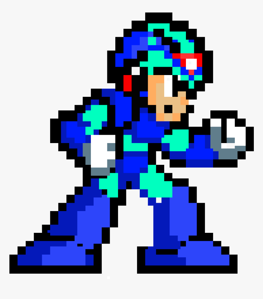 Pixel Megaman X Sprite, HD Png Download, Free Download
