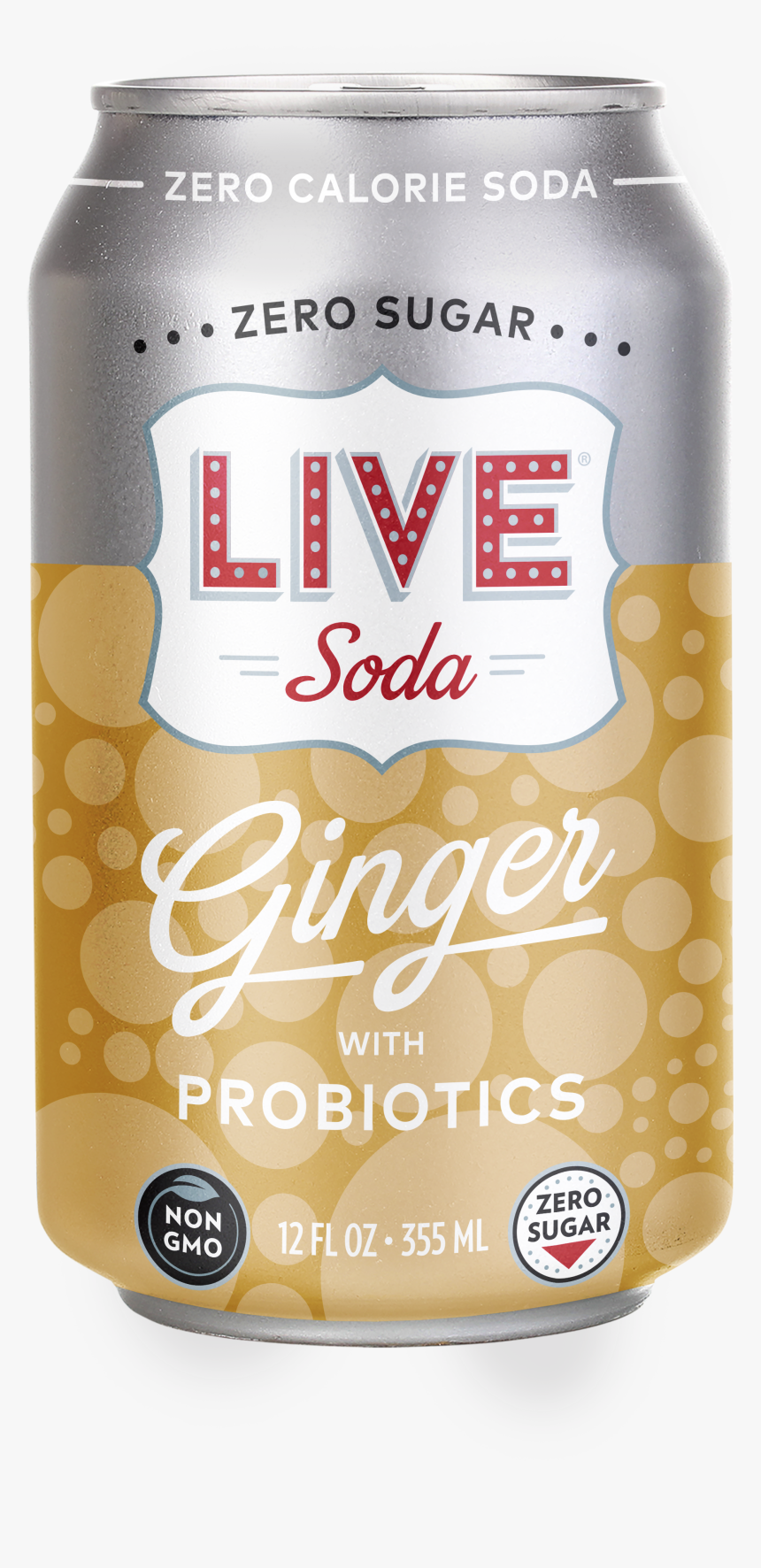 Live Soda Ginger - Batida, HD Png Download, Free Download