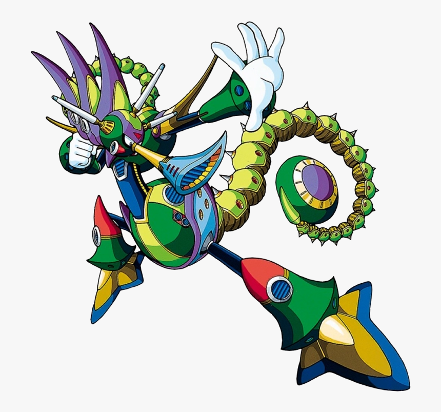 Megaman X3 Toxic Seahorse, HD Png Download, Free Download