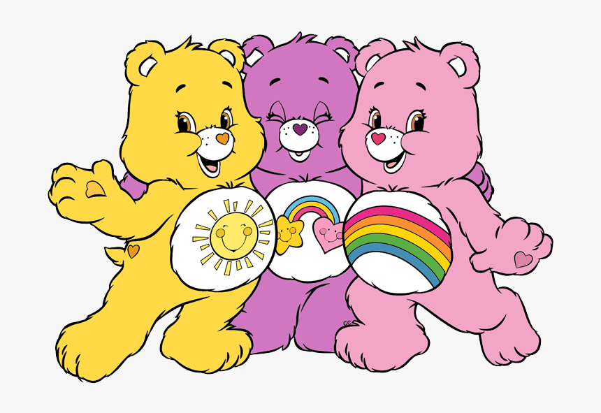 Hug Cliparts Cheer - Cartoon Care Bears, HD Png Download, Free Download