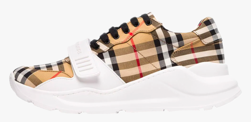 Burberry Vintage Check Cotton Sneakers - Burberry Sneakers Womens Vintage, HD Png Download, Free Download