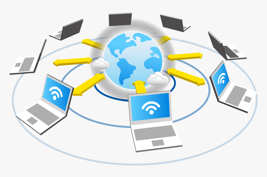 Transparent Networking Icon Png - Computer Network Image Transparent, Png Download, Free Download