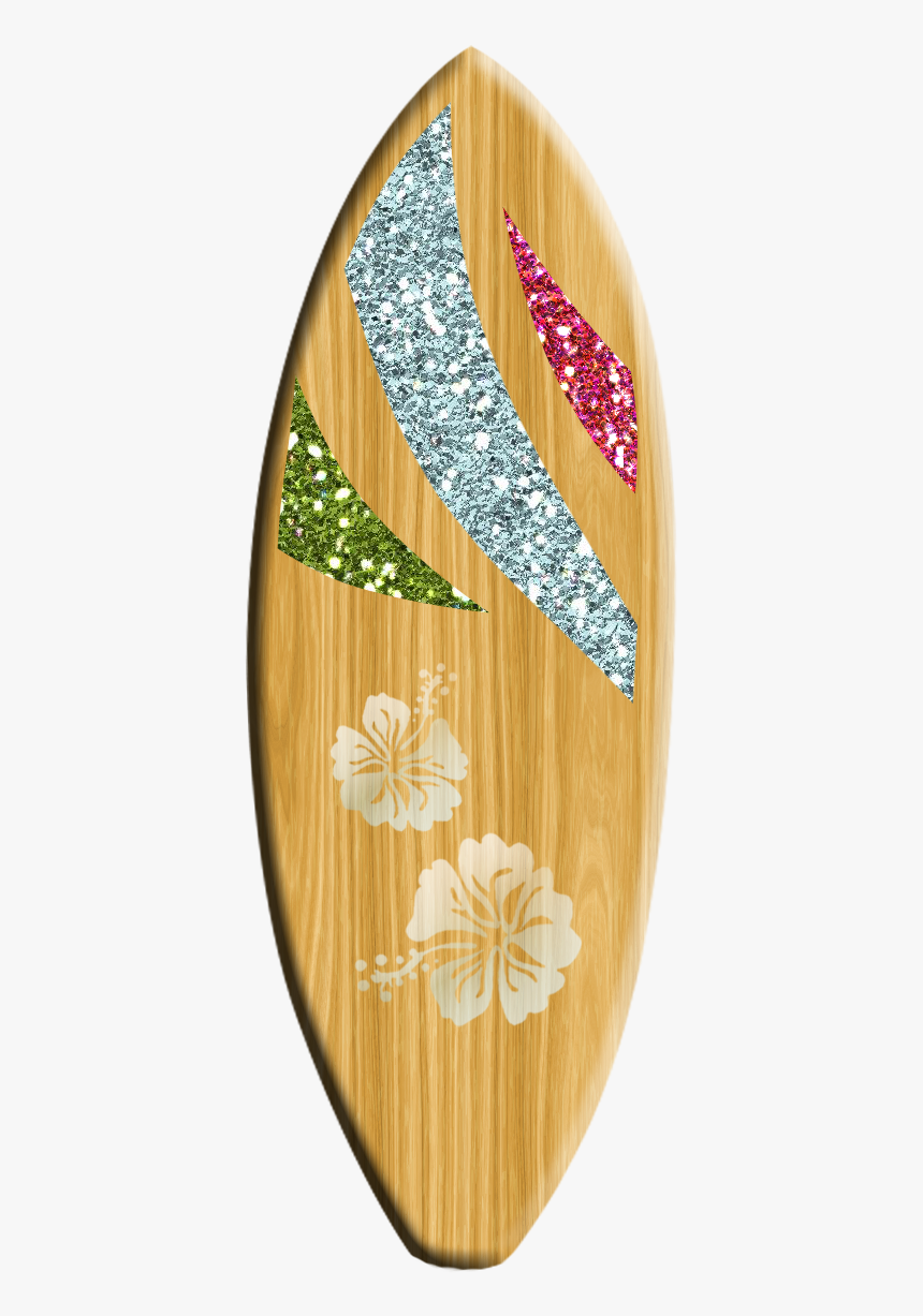 Surfboard Transparent Background Wooden, HD Png Download, Free Download