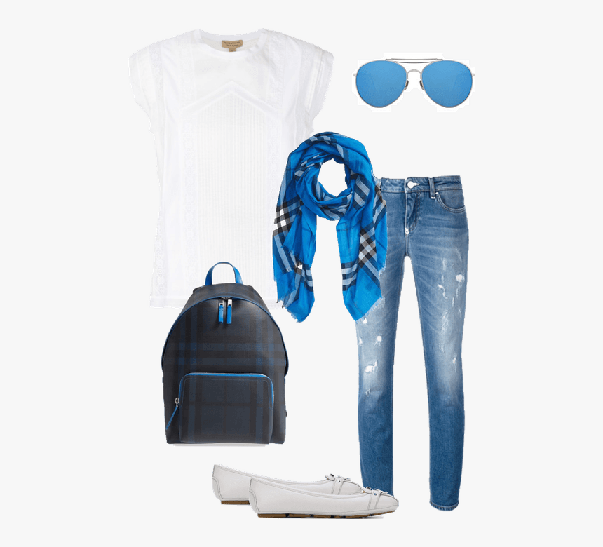 Burberry Basic Blue Casual - Briefcase, HD Png Download, Free Download