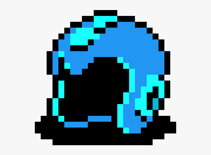 Mega Man Helmet - 8 Bit Mega Man Helmet, HD Png Download, Free Download