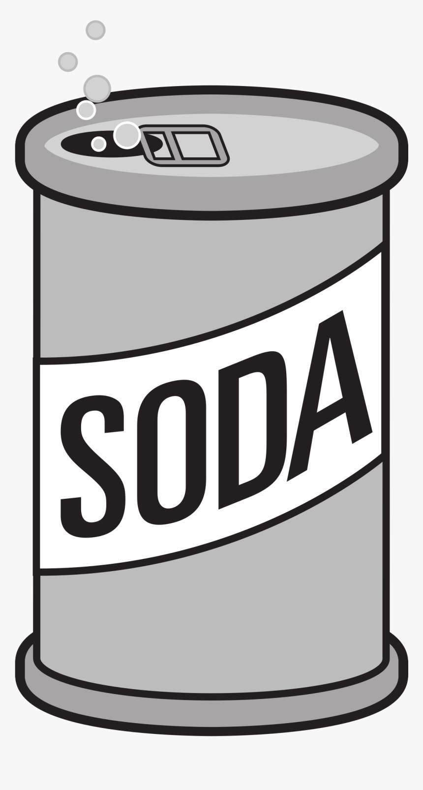 Soda Can Opened Big Image Png - Transparent Background Soda Can, Png Download, Free Download