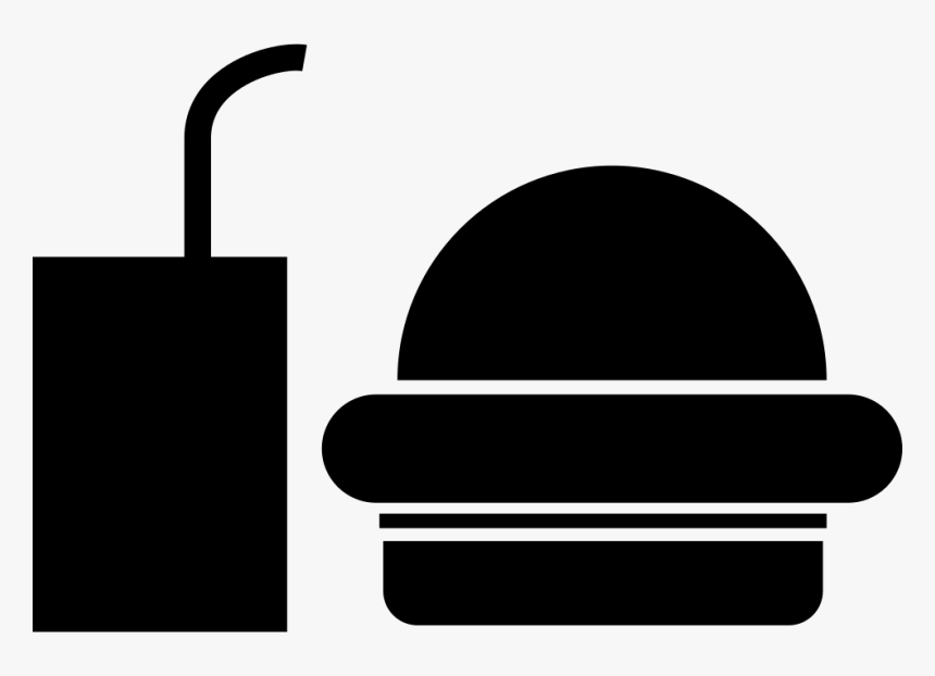 Junk Food Brunch Of Burger And Soda - Vector De Comida Chatarra, HD Png Download, Free Download