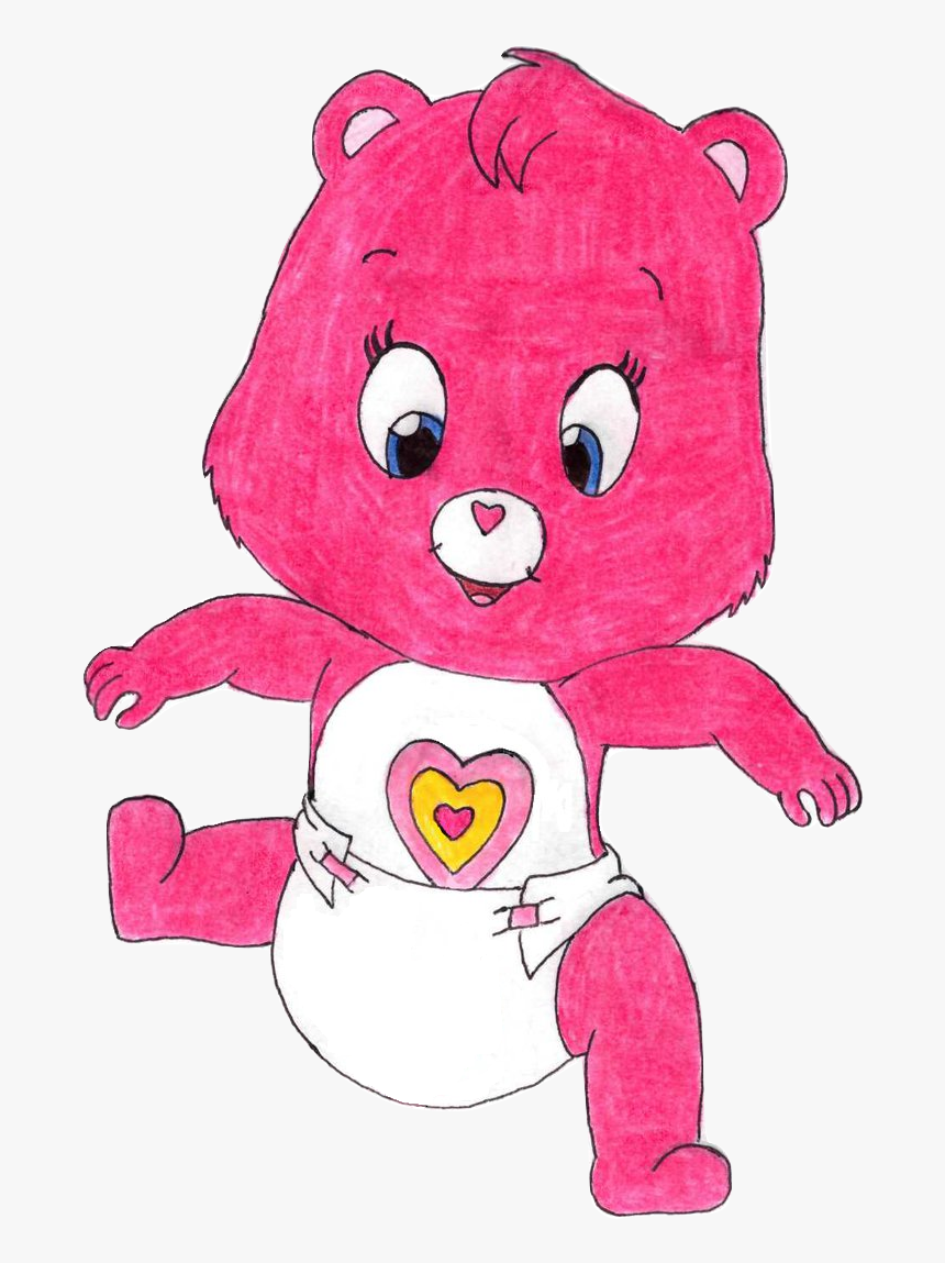 Wonderheart Bear In Diapers - Care Bears Welcome To Care A Lot Wonderheart, HD Png Download, Free Download