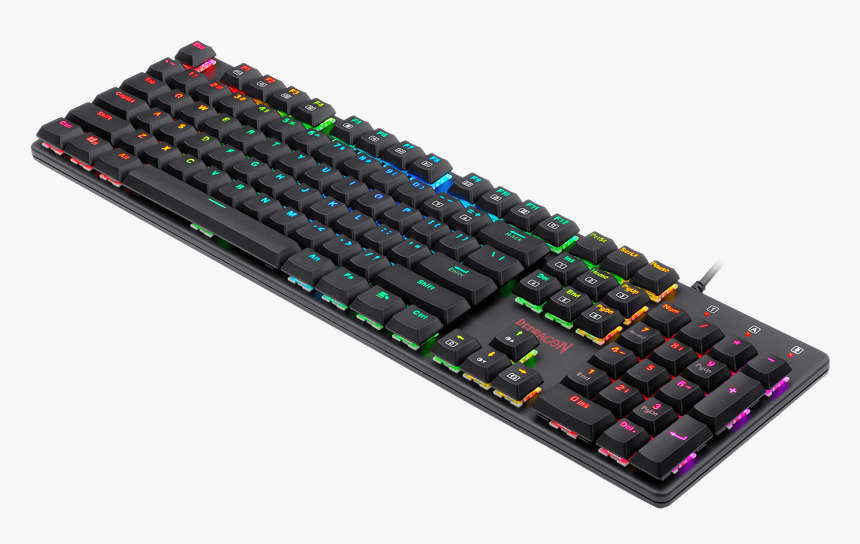 Redragon K589 Shrapnel Keyboard - Redragon Vara K551 Rgb Mechanical Gaming Keyboard, HD Png Download, Free Download