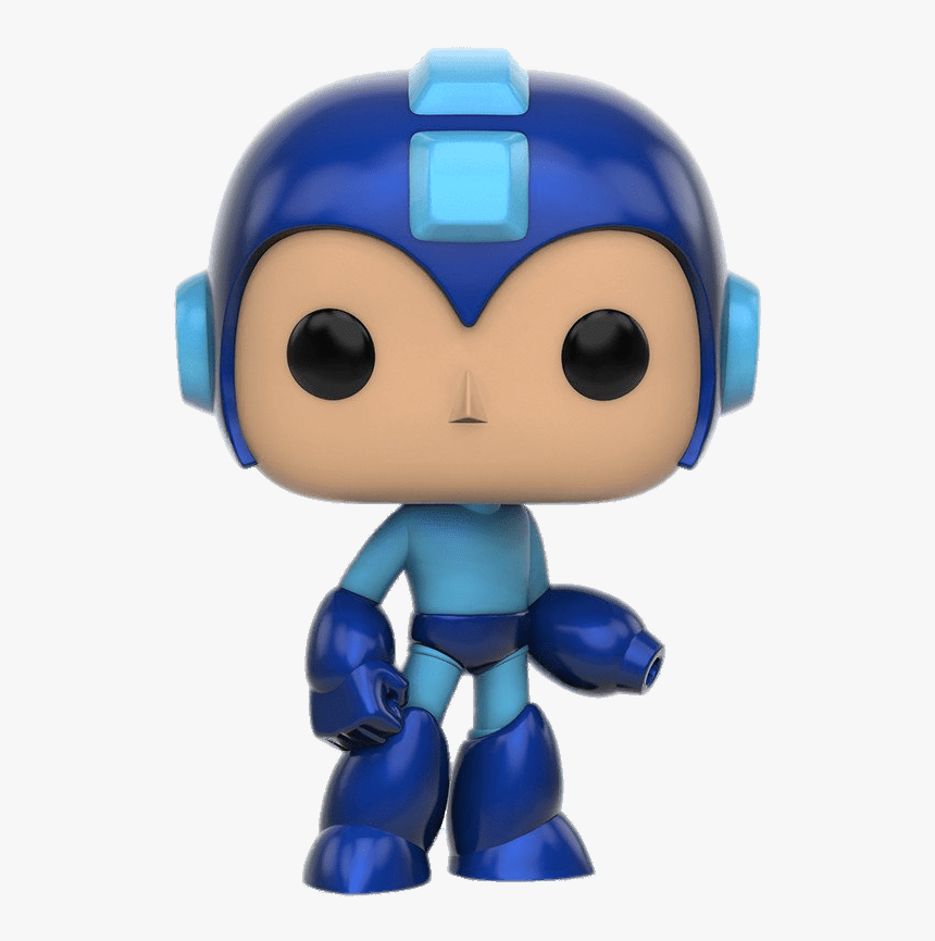 Pop Games Megaman Figurine - Funko Pop Megaman, HD Png Download, Free Download