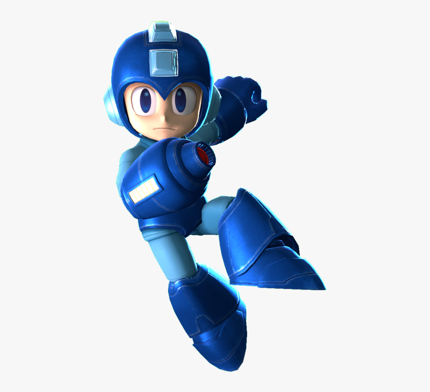 Megaman Smash Bros Render, HD Png Download - kindpng.