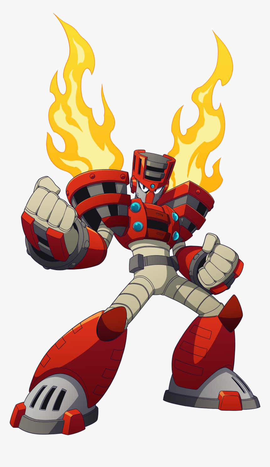 Mega Man 11 Torch Man, HD Png Download, Free Download