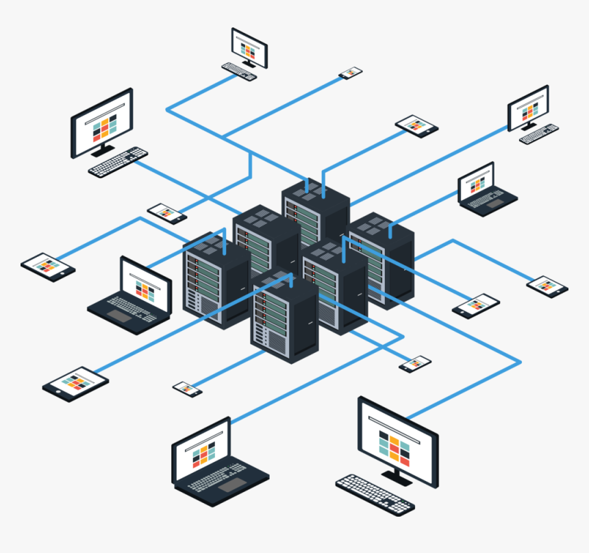 Network Isometric, HD Png Download, Free Download