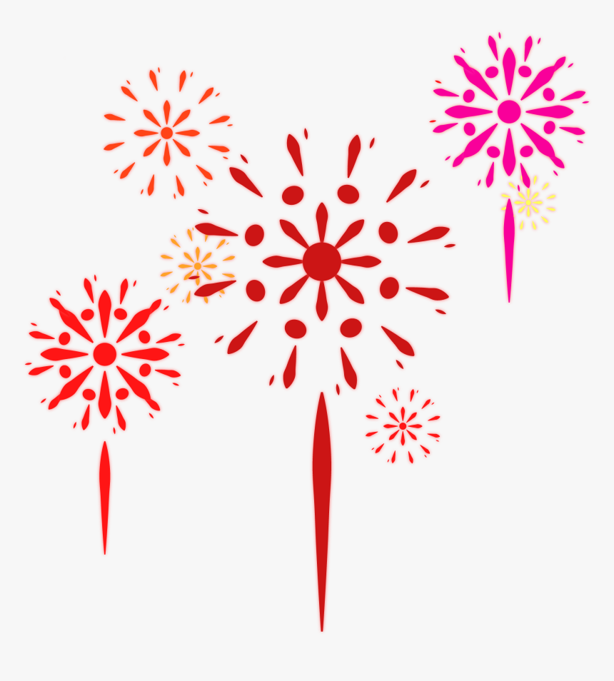 Transparent Firework Vector Png - Festive Png, Png Download, Free Download