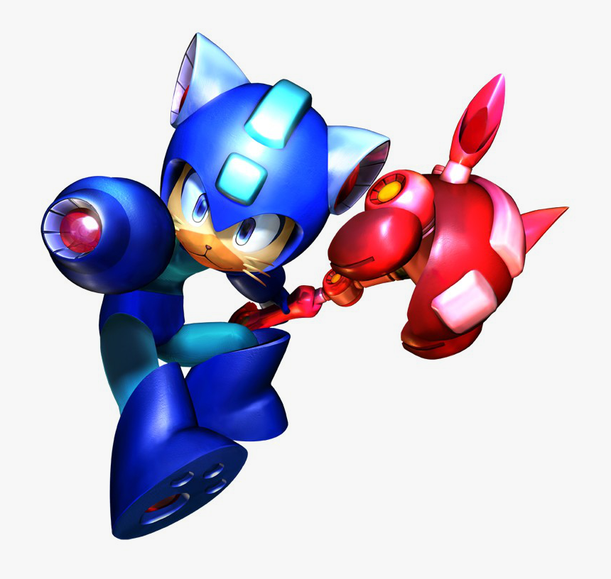 Mh4u-palico Equipment Render - Monster Hunter Palico Mega Man, HD Png Download, Free Download