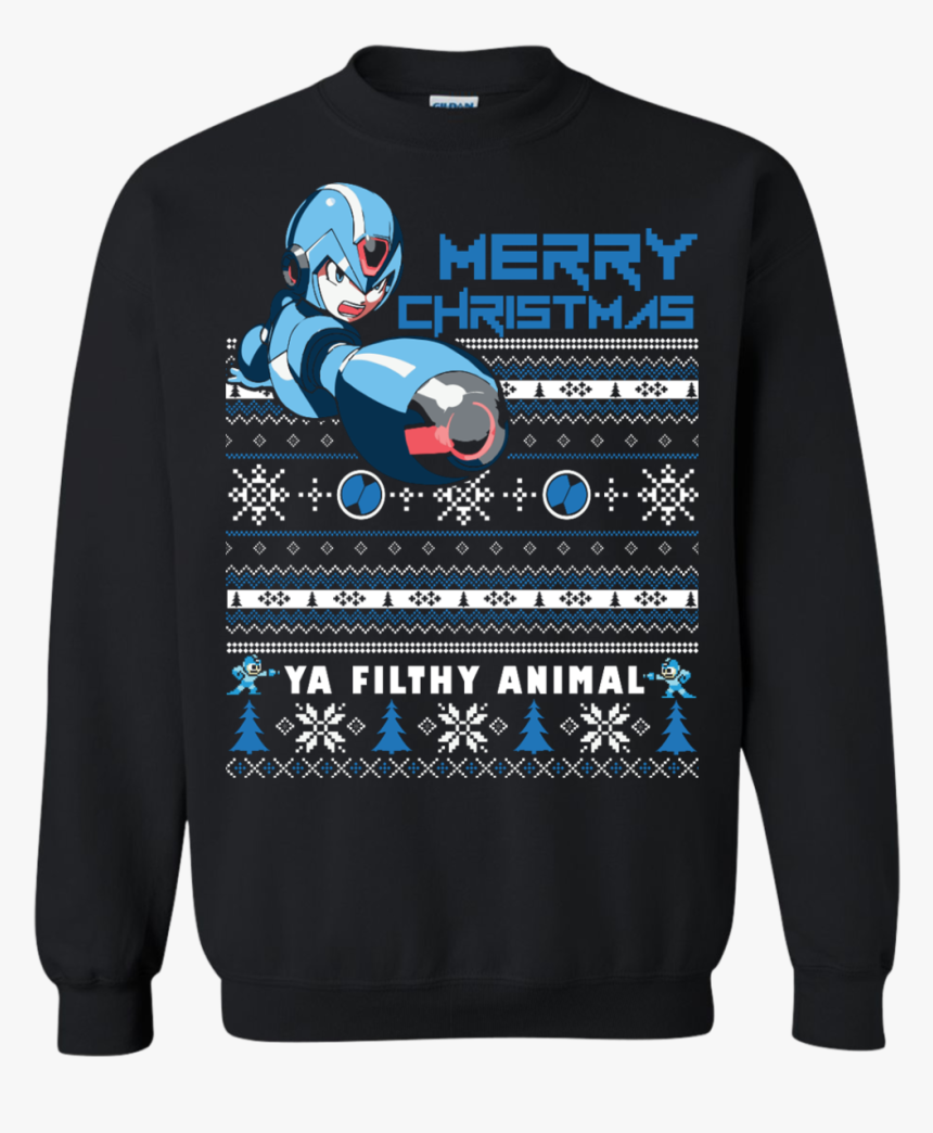 Megaman Ugly Sweater - Hands Dirty T Shirts, HD Png Download, Free Download