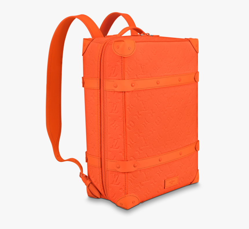 Soft Trunk Backpack Pm Taurillon Monogram Orange Side - Louis Vuitton Soft Trunk Backpack, HD Png Download, Free Download