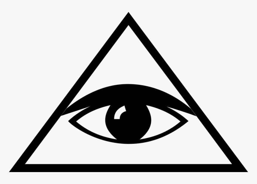 Eye Of Providence Illuminati Clip Art - All Seeing Eye Pdf, HD Png Download, Free Download