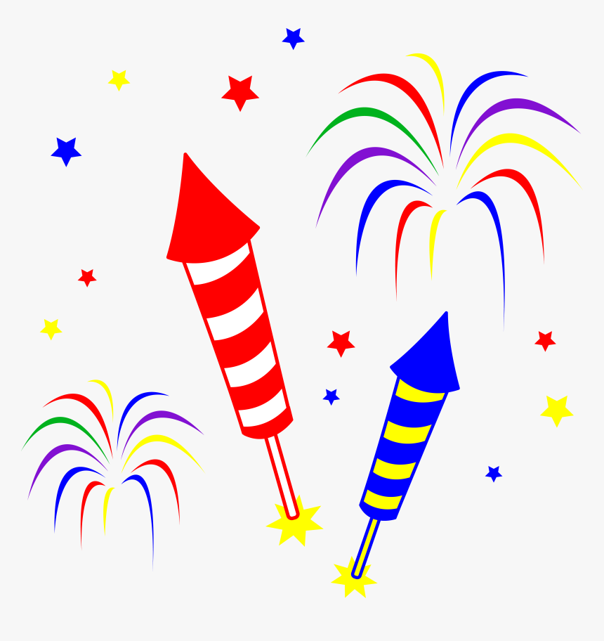 Cartoon Fireworks Clip Art Fr, HD Png Download, Free Download