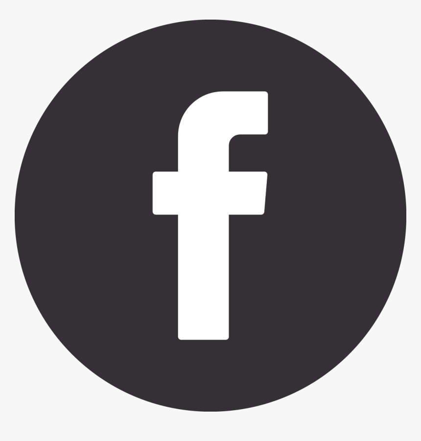 Social Media Facebook Logo Black Circle, HD Png Download, Free Download