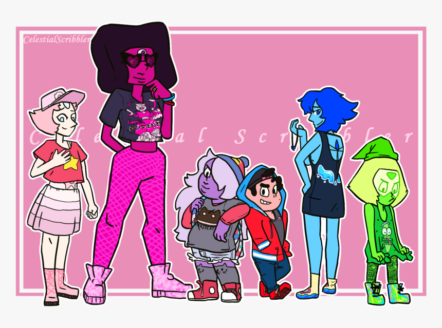 Steven Universe Characters In Their Hot Topic Line - Steven Universe As Pokemon, HD Png Download, Free Download