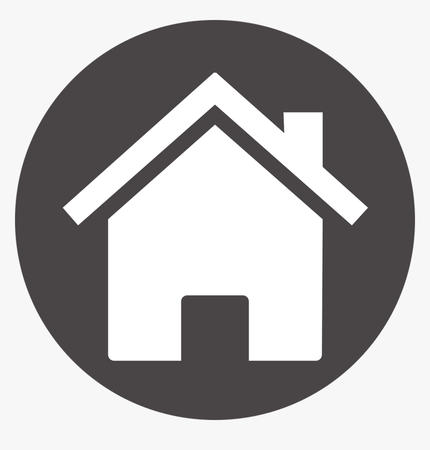 Blue Home Icon Png, Transparent Png, Free Download