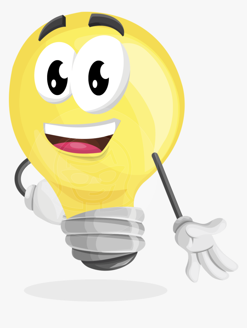 Cartoon Bulb Image Png, Transparent Png, Free Download