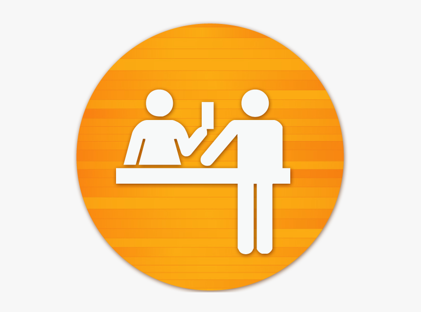 Reservation Vector Png - Check In Sign Airport, Transparent Png, Free Download