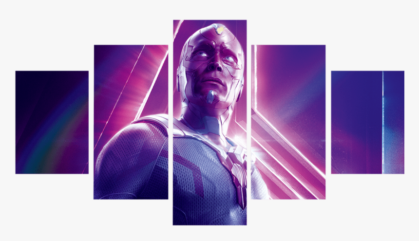 Avengers The Vision - Infinity War Characters Posters Wong, HD Png Download, Free Download