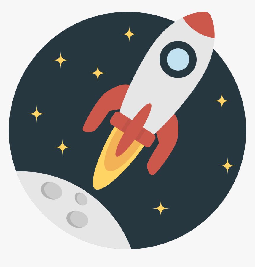 Rocket Flat Icon Png, Transparent Png, Free Download