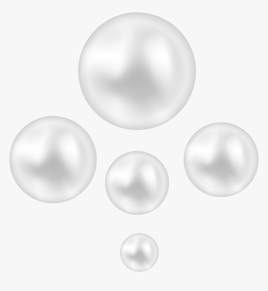 Pearl Black And White Material Body Piercing Jewellery, HD Png Download, Free Download