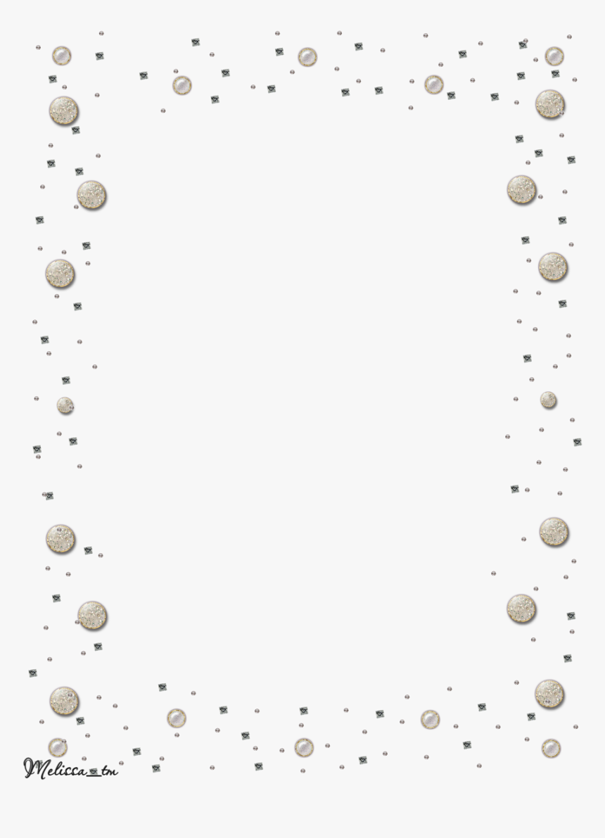 Pearl Border Png - Swnow Frame, Transparent Png, Free Download