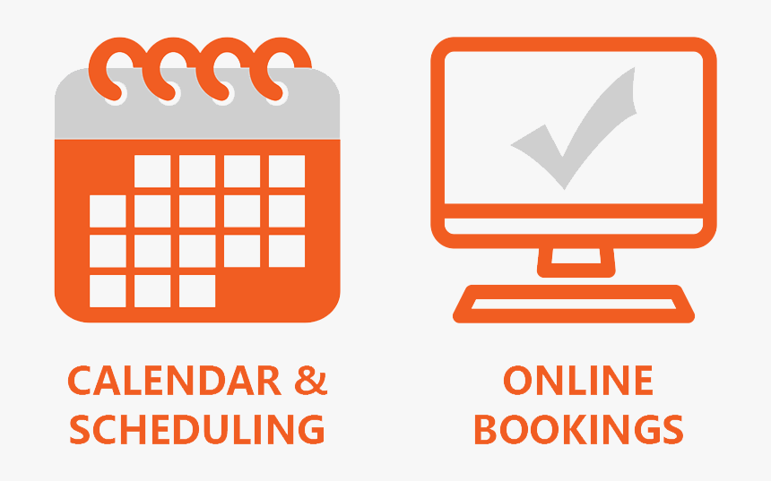 Calendar Icon And Online Bookings Icon Online Booking Icon Png Transparent Png Kindpng
