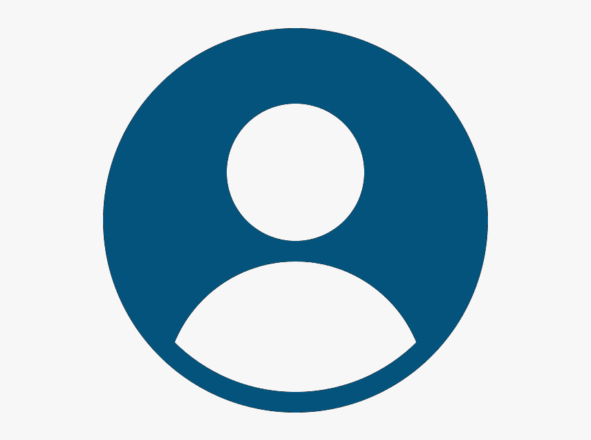 Circle User Icon Blue, HD Png Download, Free Download