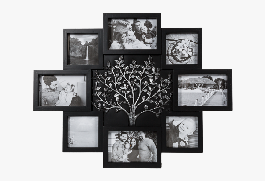 Architecture Collage Black Openings Throughout Family - Large Frame With Multiple, HD Png Download, Free Download