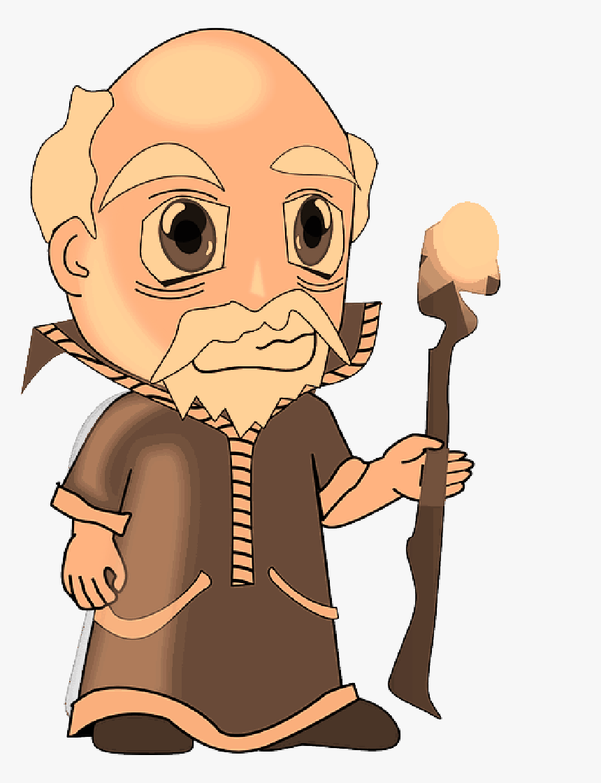 Wise Man Clipart Png , Png Download - Wise Old Man Clipart, Transparent Png, Free Download