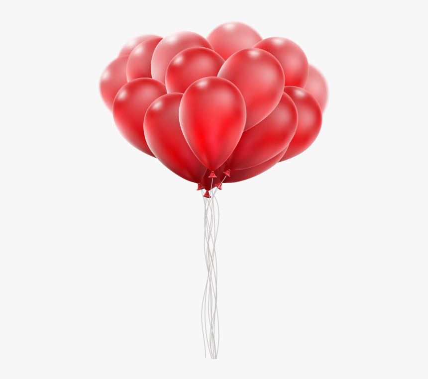 Red Balloon Png - Red Balloons Transparent Background, Png Download, Free Download