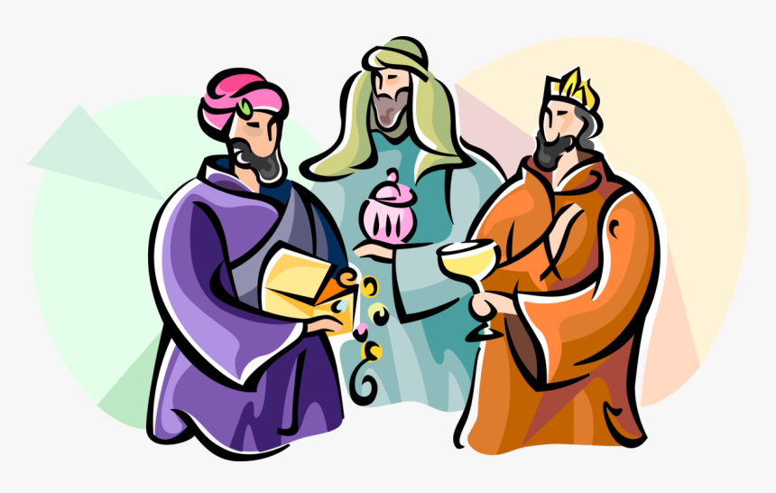 Epiphany Clipart Wise Men - 3 Wise Man Png, Transparent Png, Free Download