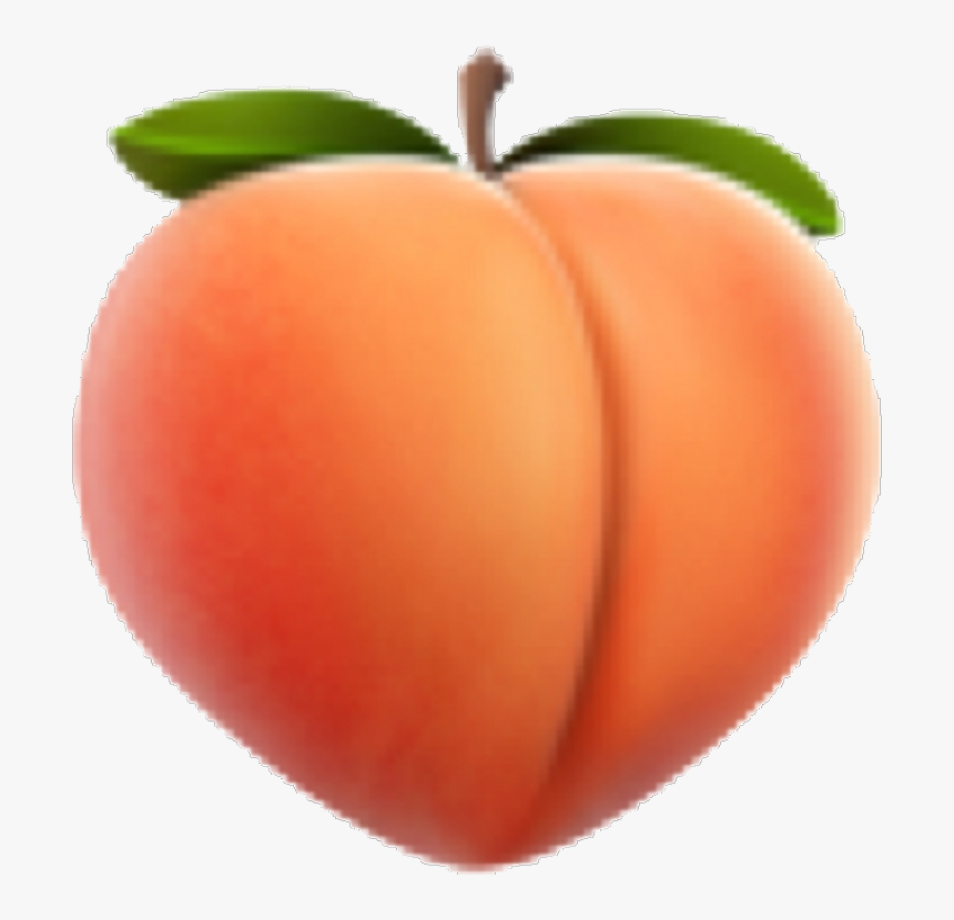 #peach #peaches #peachy #emoji #emojis #iphoneemojis - Plum Tomato, HD Png Download, Free Download