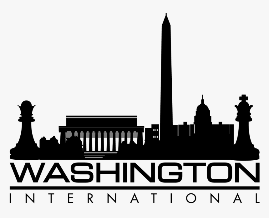 Washington Dc Skyline Silhouette Png, Transparent Png, Free Download