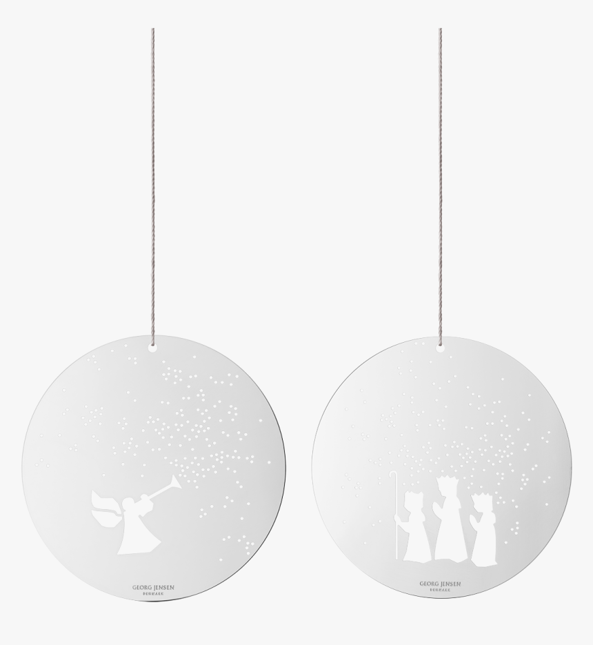 December Tales Ornaments, Angel And The 3 Wise Men, - Circle, HD Png Download, Free Download