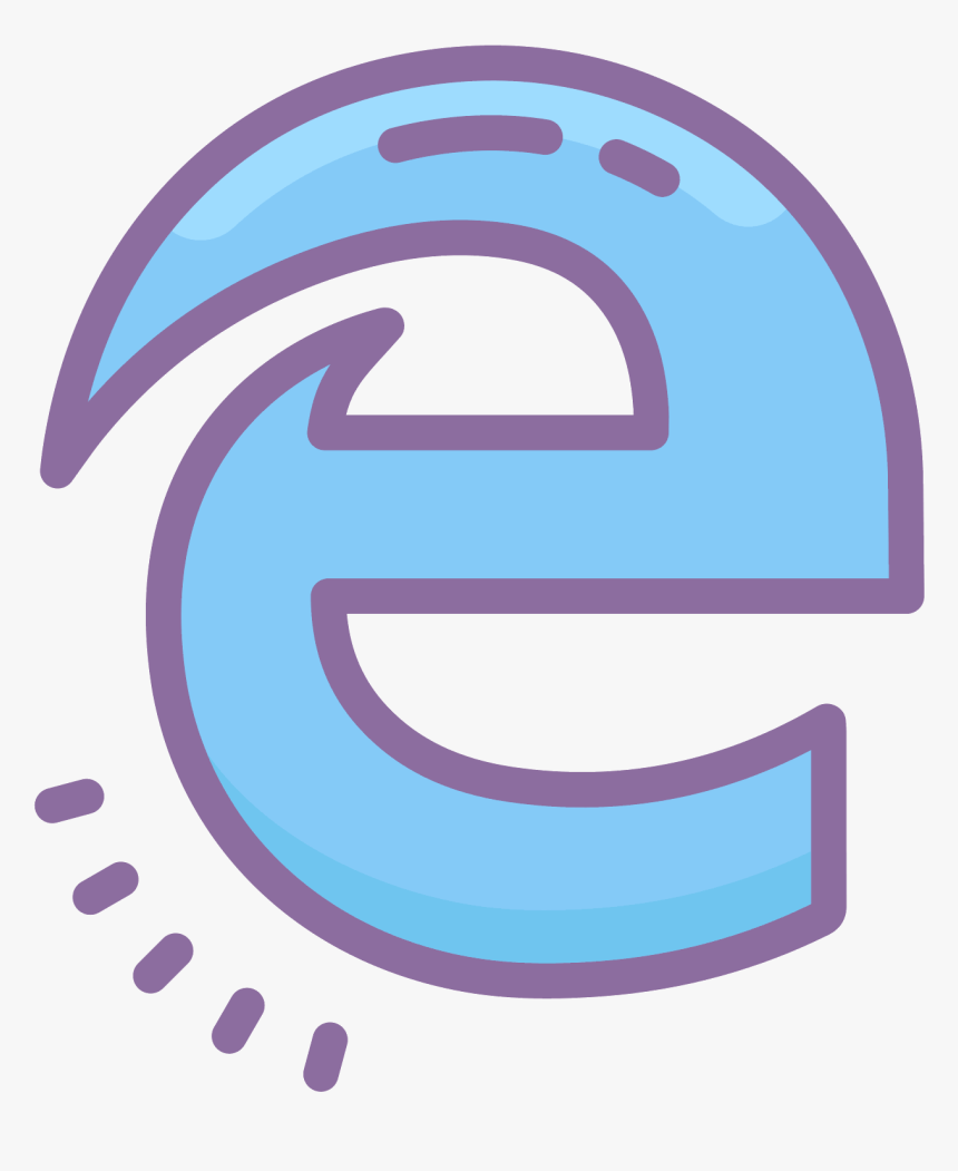 Microsoft Edge Icon - Web Browser Microsoft Edge Icon Png, Transparent Png, Free Download