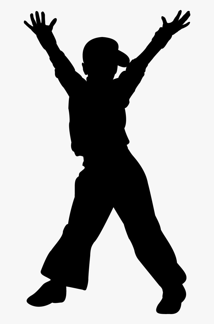 Silhouette Hip-hop Dance - Hip Hop Boy Dancer Silhouette, HD Png Download, Free Download